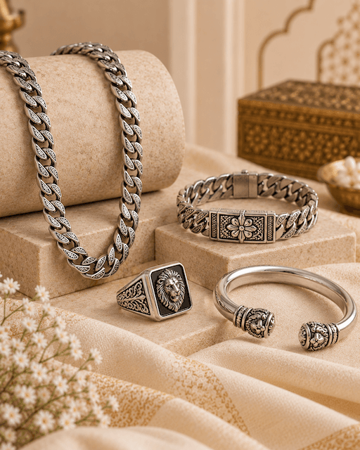 Sterling Silver 92.5 Male Items